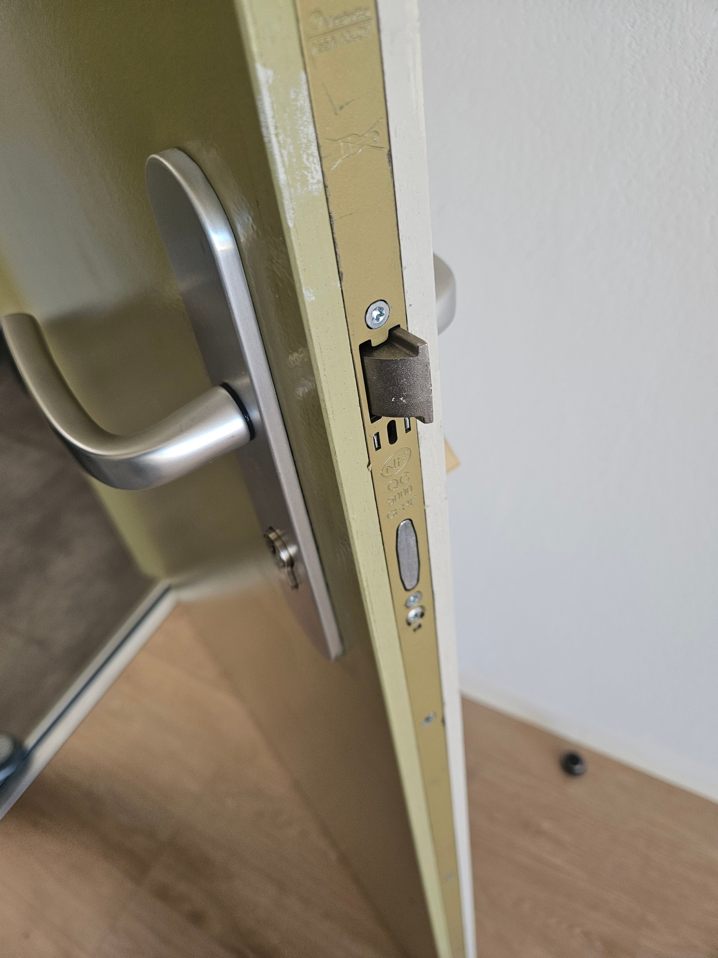 Installation serrure 3 points